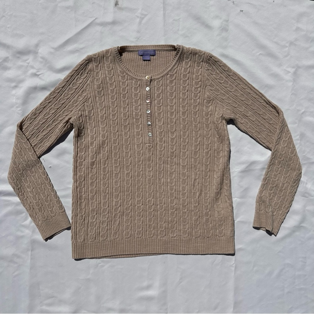 Vintage button up Long Sleeve top